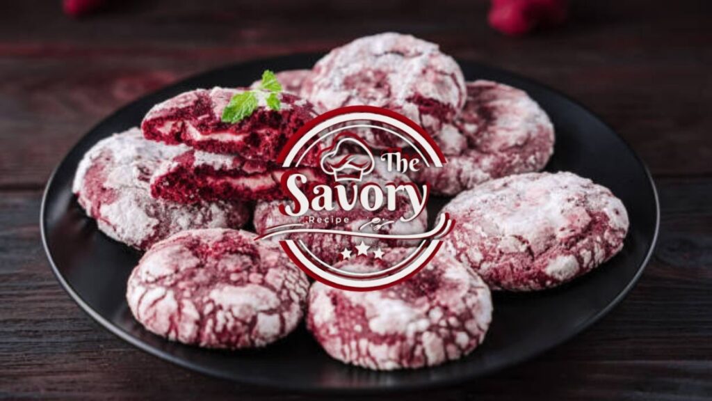 Red Velvet Crinkle Kisses